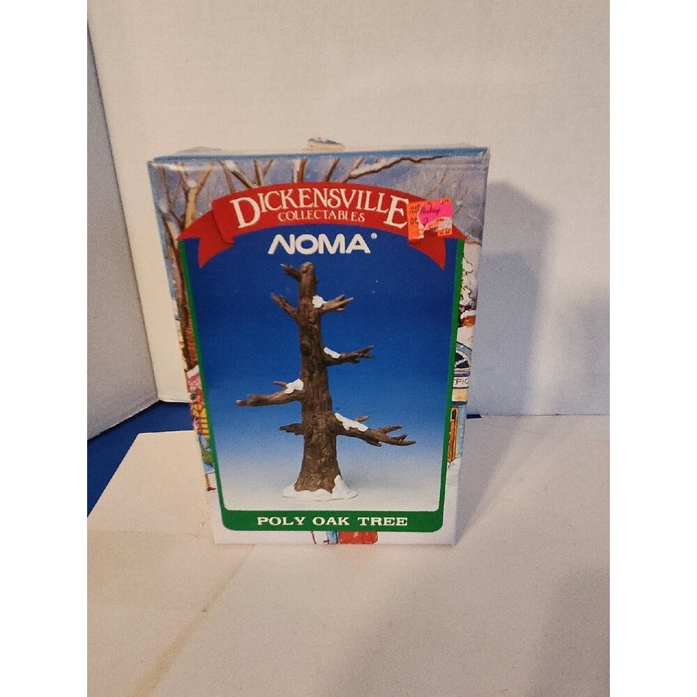 Dickensville collectibles Christmas Village Poly Oak Tree new